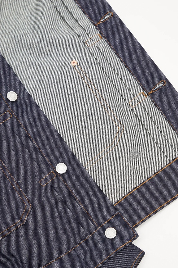 Drôle de Monsieur giacca di jeans La Veste Denim Brut H.JT172.CO211
