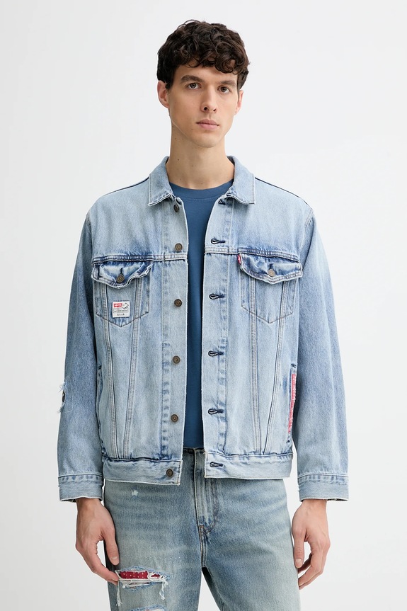 Odzież Levi's kurtka jeansowa x Toy Story 0034J niebieski