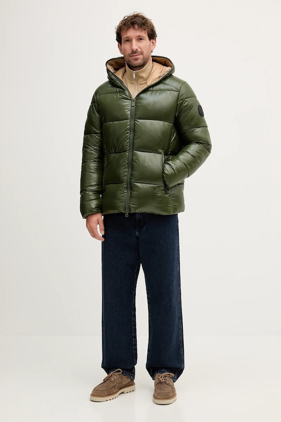 Save The Duck geacă EDGARD D31280M.LOVE21 verde AW25
