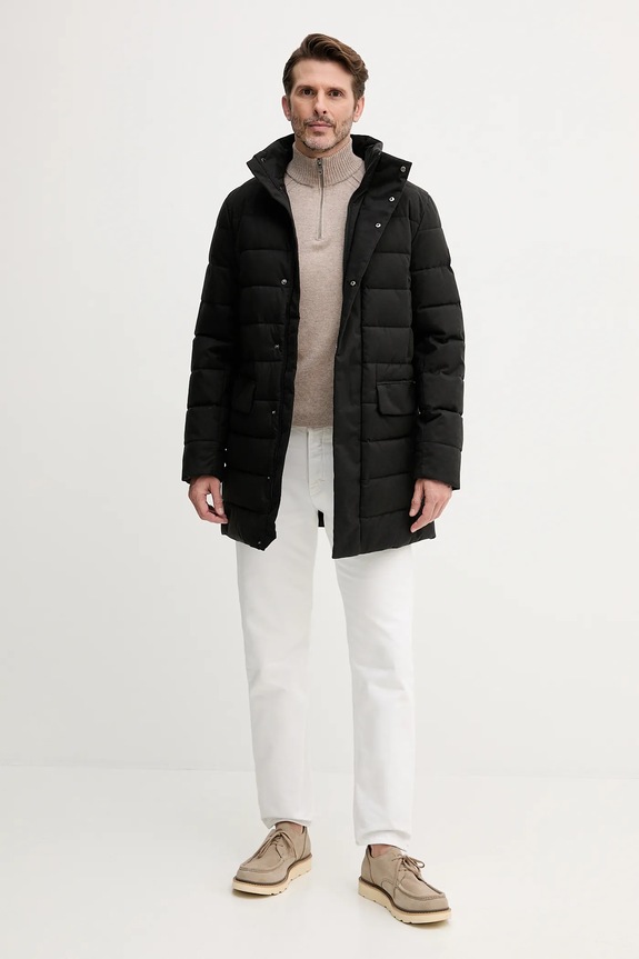 Save The Duck geacă GORDON D42419M.FLAN21 negru AW25