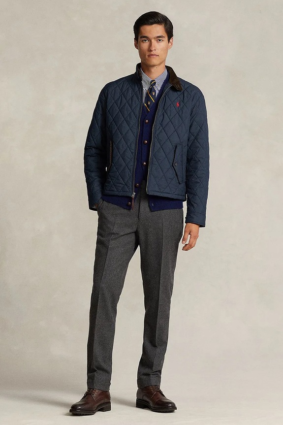 Одяг Куртка Polo Ralph Lauren 710911798 темно-синій
