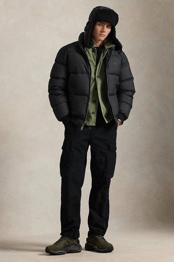 Ρούχα Μπουφάν Polo Ralph Lauren 710967783 μαύρο