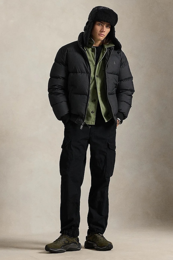 Ρούχα Μπουφάν Polo Ralph Lauren 710967783 μαύρο