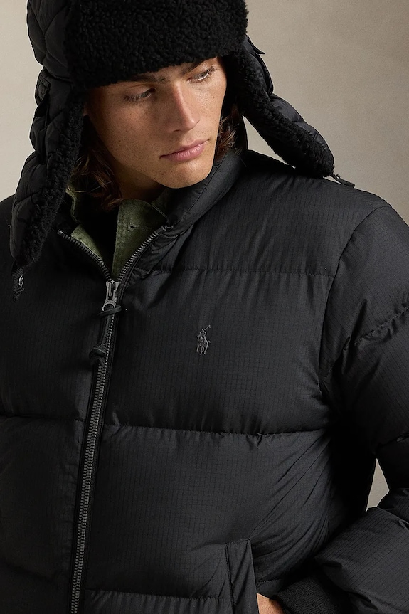 Μπουφάν Polo Ralph Lauren μαύρο 710967783