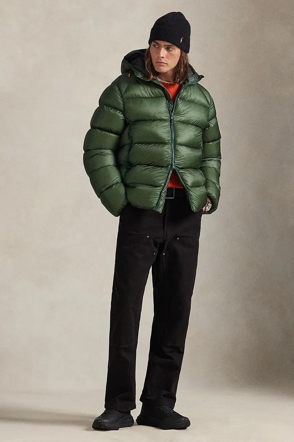 Îmbrăcăminte Polo Ralph Lauren geacă de puf 710968113 verde