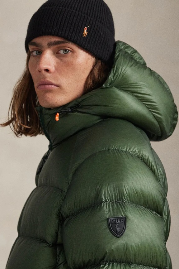 Polo Ralph Lauren geacă de puf verde 710968113