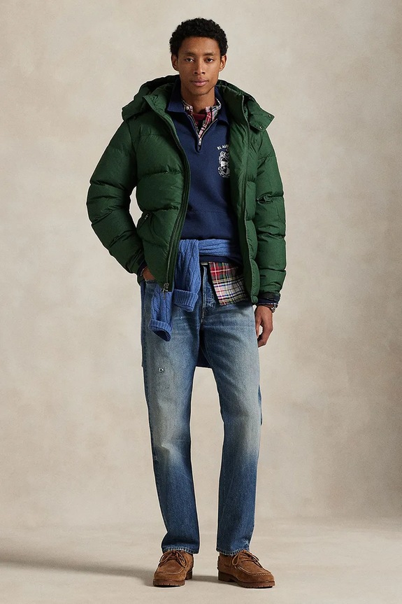 Îmbrăcăminte Polo Ralph Lauren geacă de puf 710968278 verde
