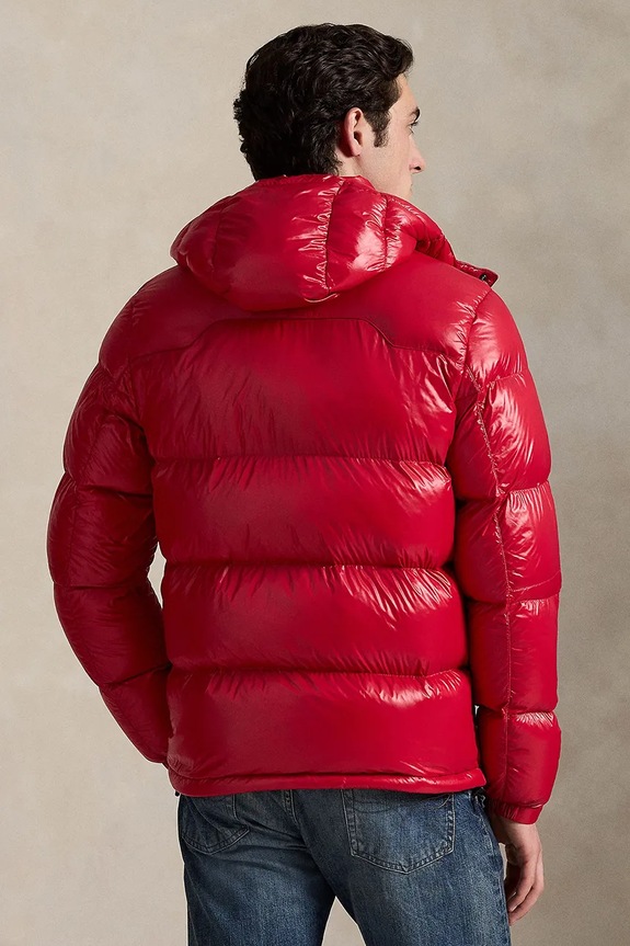 Polo Ralph Lauren jacket 710968281 maroon AW25