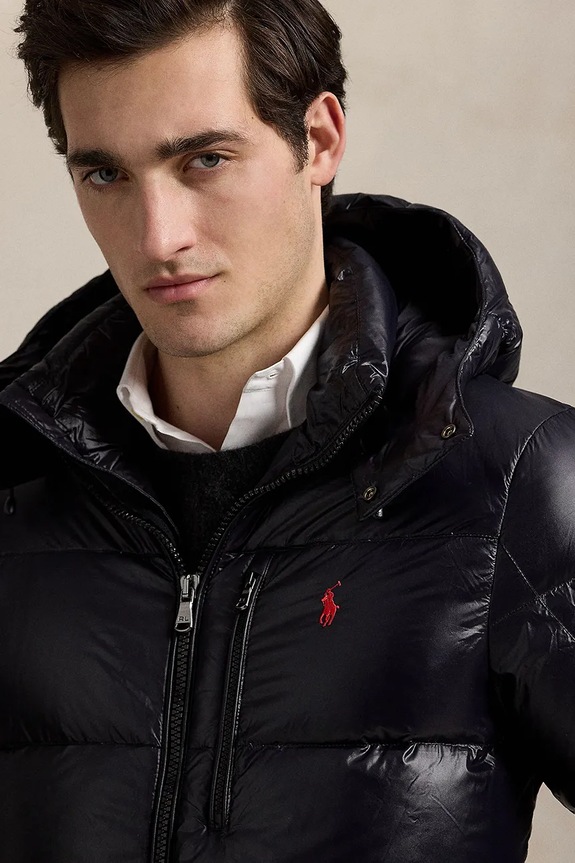 Pernata jakna Polo Ralph Lauren crna 710968281
