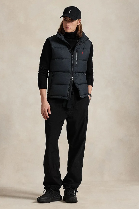 Odzież Polo Ralph Lauren bezrękawnik 710968283 czarny