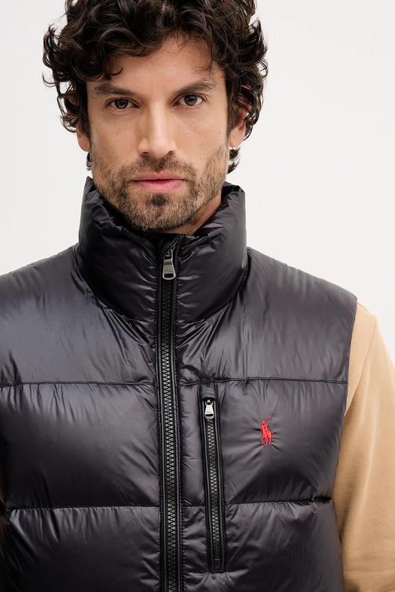Polo Ralph Lauren bezrękawnik puchowy czarny 710P06138