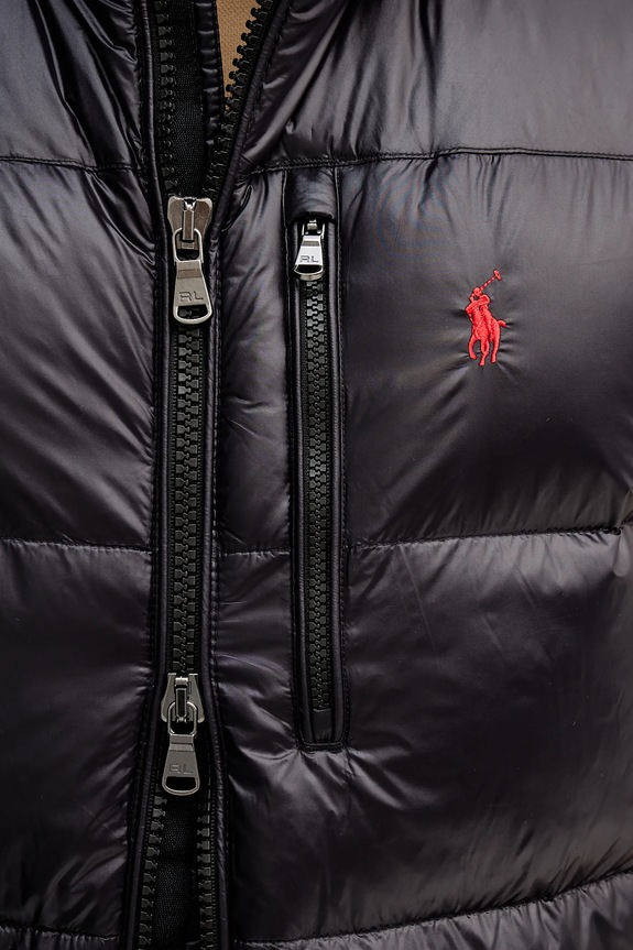Polo Ralph Lauren bezrękawnik puchowy 710P06138 czarny