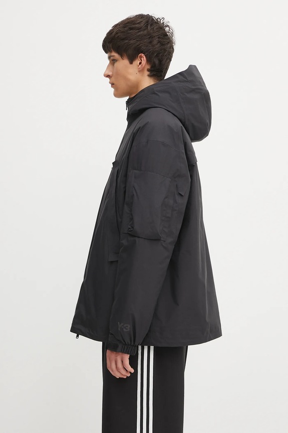 Y-3 jacket Gore-Tex Parka JW4619 black AW25