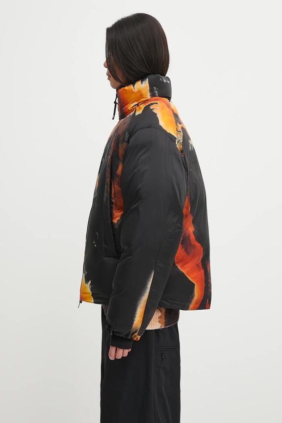 Péřová bunda Y-3 Aop Puff KA2364 černá AW25