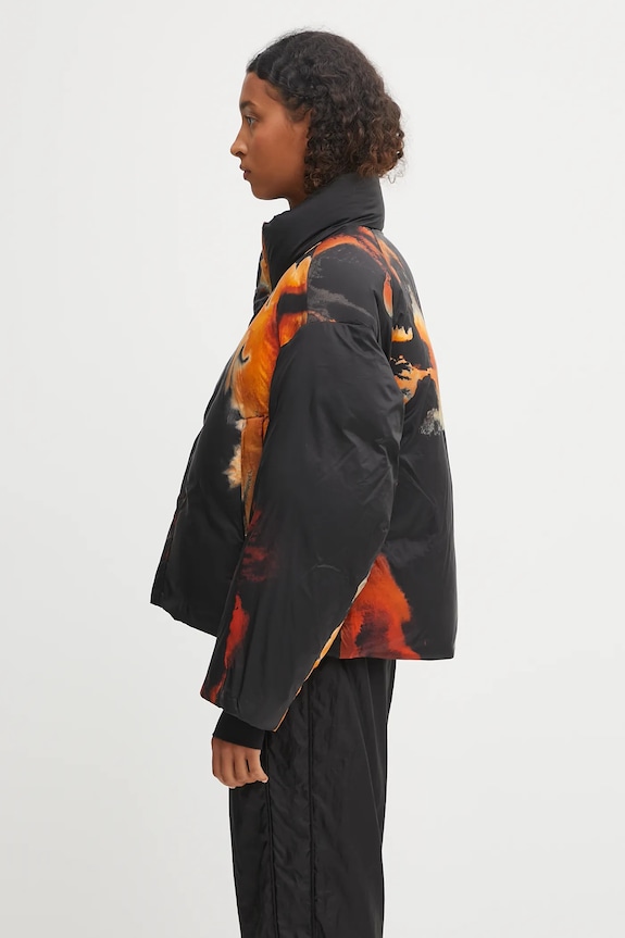 Y-3 kurtka puchowa Aop Puff KA2366 czarny AW25