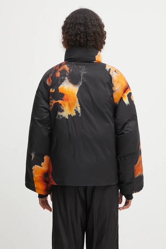 Odzież Y-3 kurtka puchowa Aop Puff KA2366 czarny