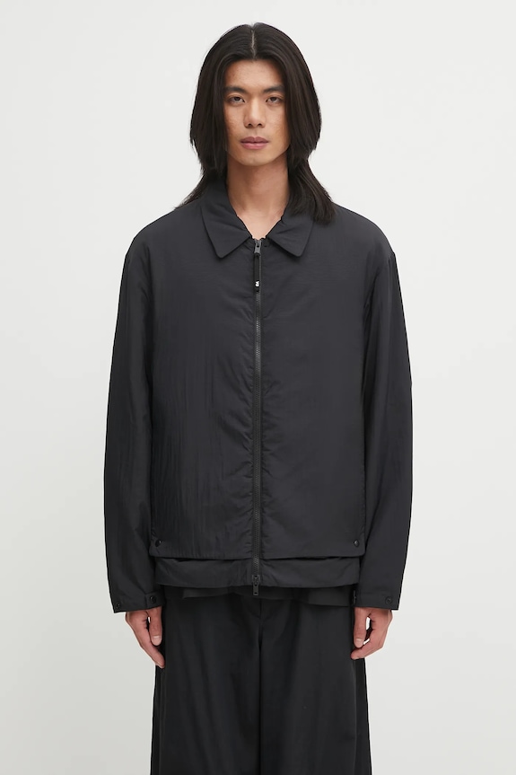 Y-3 kurtka Liner bez kaptura czarny KA7499