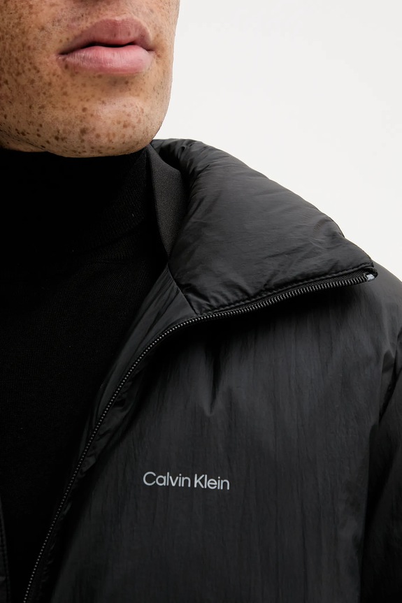 Calvin Klein kurtka puchowa LV04LD535G czarny