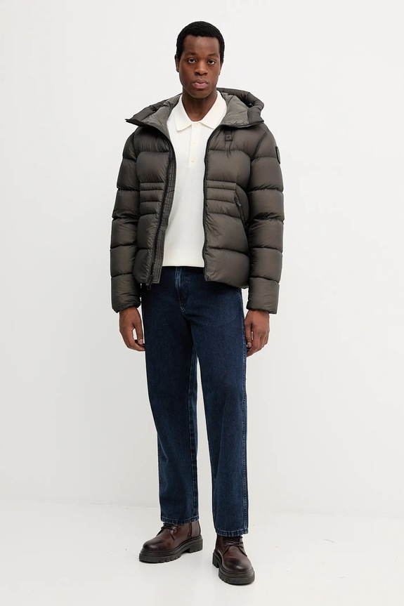 Blauer kurtka puchowa AUBURN BLUC03042 zielony AW25
