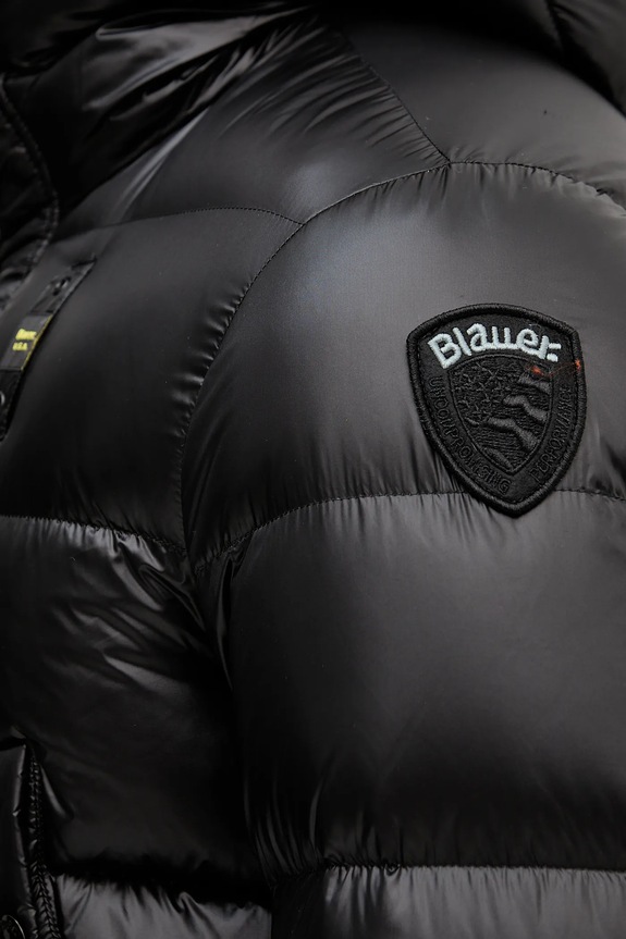Пухова куртка Blauer CLIPPER BLUC03149 чорний