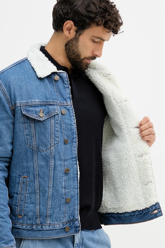 Rifľová bunda Pepe Jeans PM40271604A0