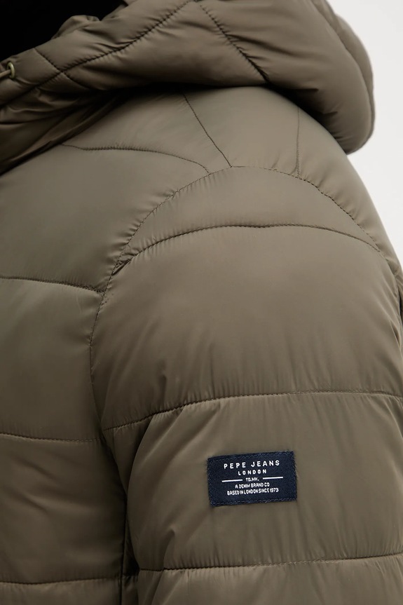 Μπουφάν Pepe Jeans PM4027187 πράσινο