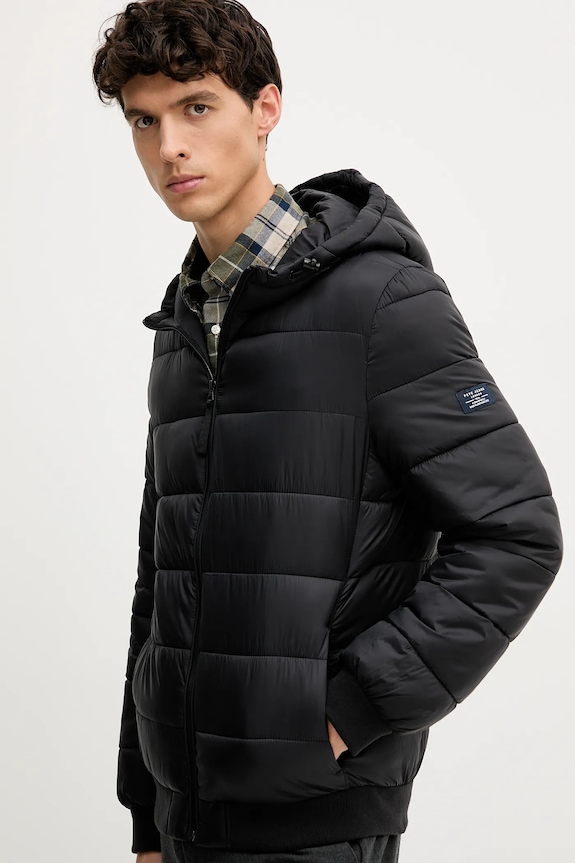 Pepe Jeans rövid kabát fekete PM4027187