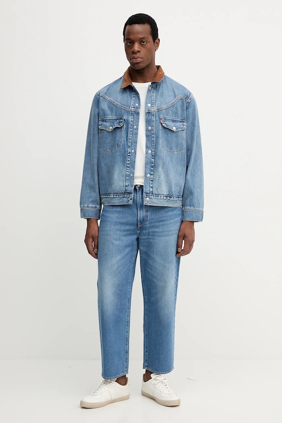Levi's kurtka jeansowa 002WN niebieski AW25