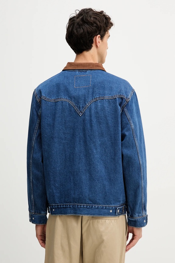 Ρούχα Τζιν μπουφάν Levi's 002WN μπλε