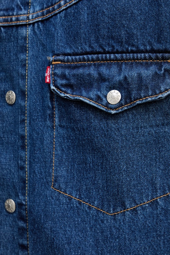 Τζιν μπουφάν Levi's 002WN μπλε