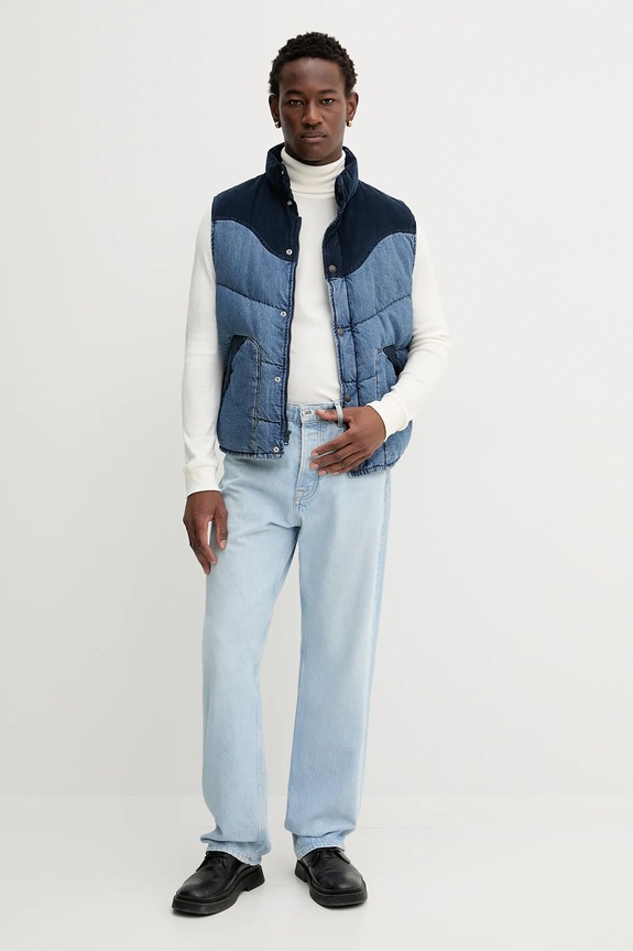 Páperová vesta Levi's 003GQ modrá AW25