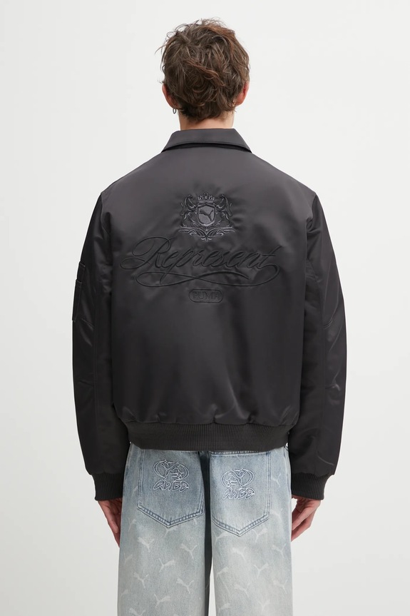 Clothing Puma bomber jacket PUMA x REPRESENT 632539 black