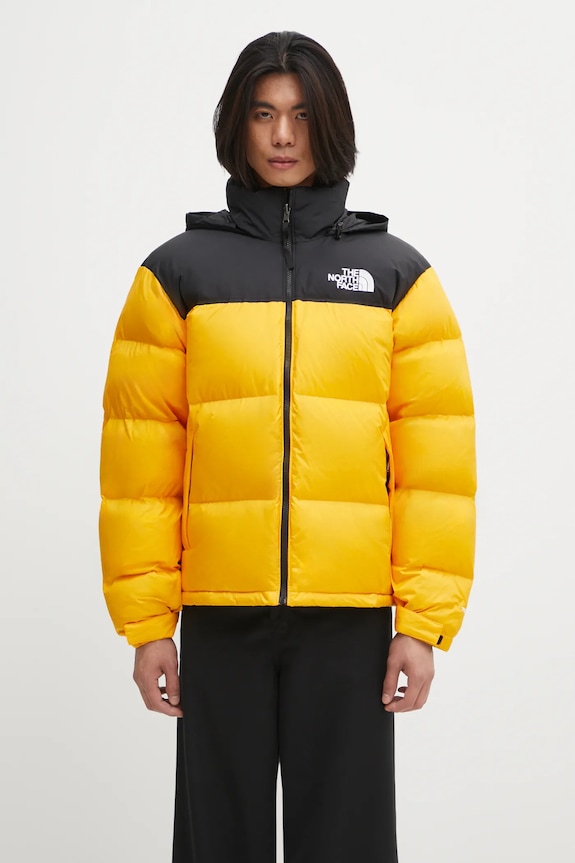 The North Face down jacket 1996 Retro Nuptse Planet friendly yellow NF0A3C8DGO81