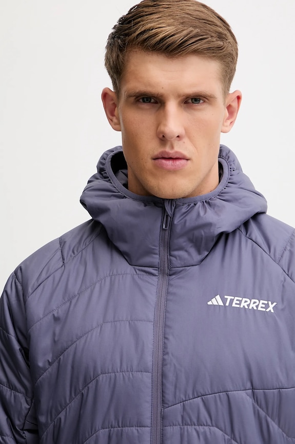 adidas TERREX kurtka outdoorowa Multi Insulated fioletowy JL9782