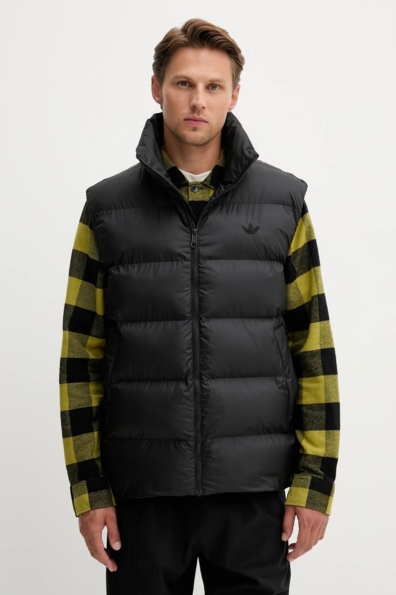 adidas Originals smanicato Commercial Vest foderato nero JW5841
