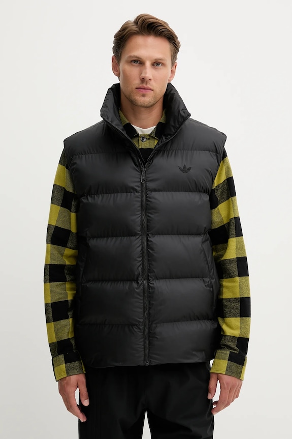 adidas Originals smanicato Commercial Vest foderato nero JW5841