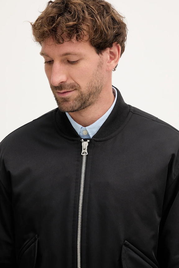 Tommy Hilfiger kurtka bomber czarny MW0MW40593
