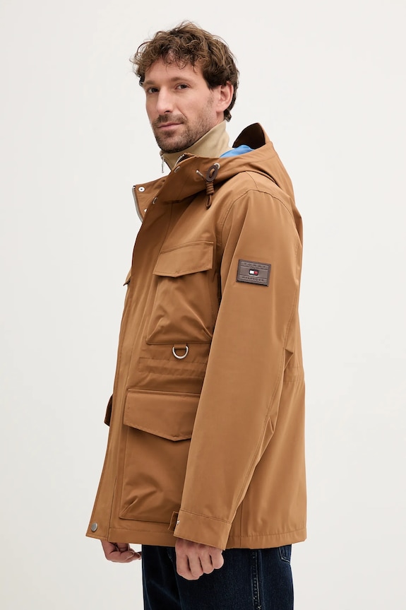 Tommy Hilfiger giacca marrone MW0MW41398