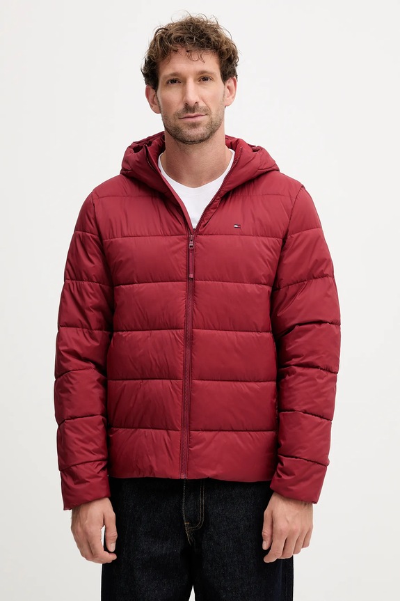 Tommy Hilfiger kurtka pozostałe bordowy MW0MW41983