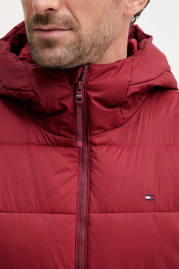 Tommy Hilfiger kurtka MW0MW41983 bordowy