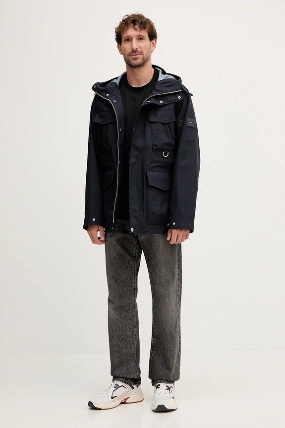 Tommy Hilfiger giacca MW0MW42071 blu navy AW25