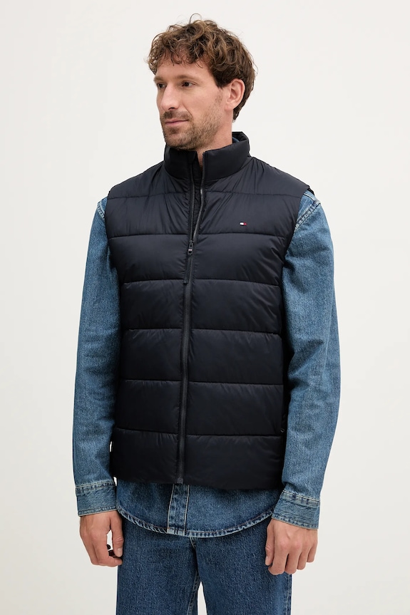 Vesta Tommy Hilfiger s podšívkou námořnická modř MW0MW41981