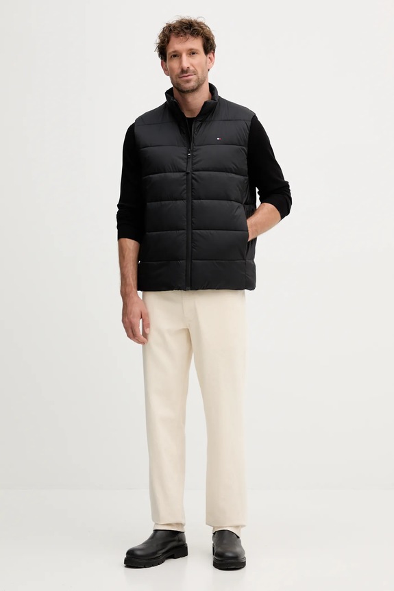 Tommy Hilfiger bezrękawnik MW0MW41981 czarny AW25