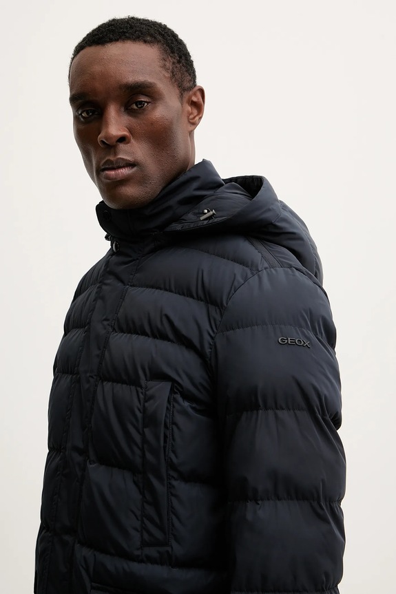 Μπουφάν Geox LEITAN σκούρο μπλε M5628B.T3266