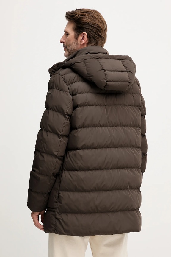 Îmbrăcăminte Geox geacă LEITAN M5628B.T3266 maro