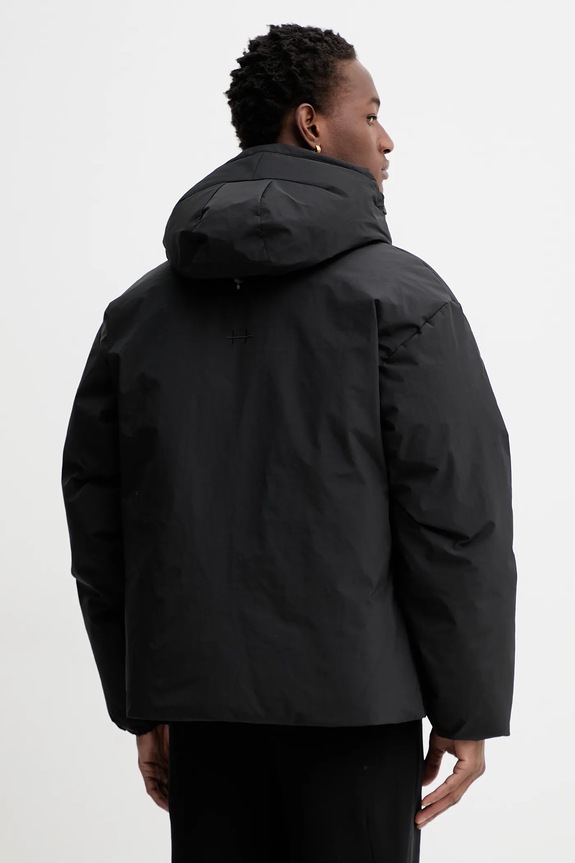 Îmbrăcăminte Heliot Emil geacă de puf AW25.M.02.093.BLK01.CO negru
