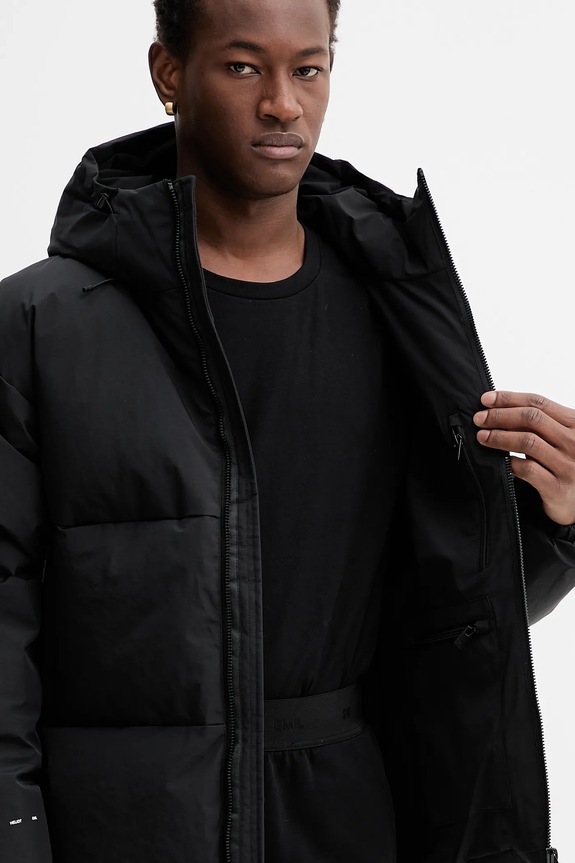 Heliot Emil geacă de puf AW25.M.02.093.BLK01.CO