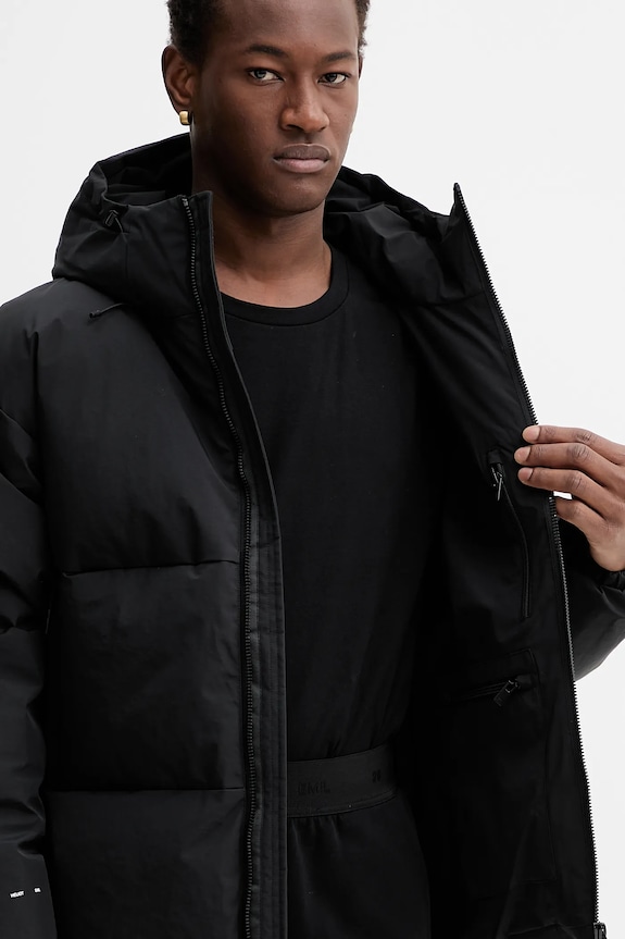 Heliot Emil geacă de puf AW25.M.02.093.BLK01.CO