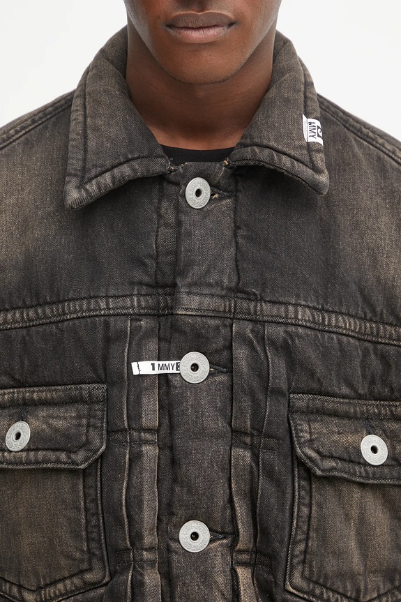 Džínová bunda Maison MIHARA YASUHIRO Blouson černá J15BL126