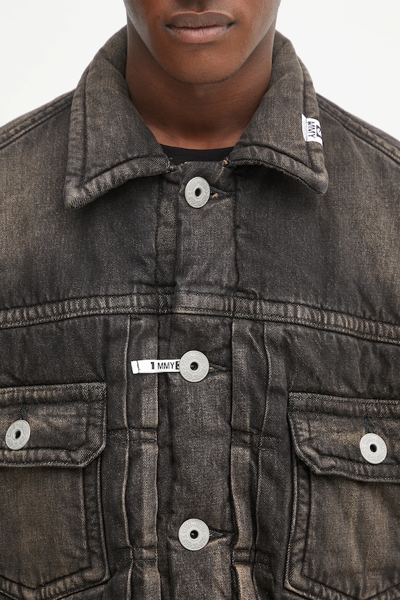Džínová bunda Maison MIHARA YASUHIRO Blouson černá J15BL126
